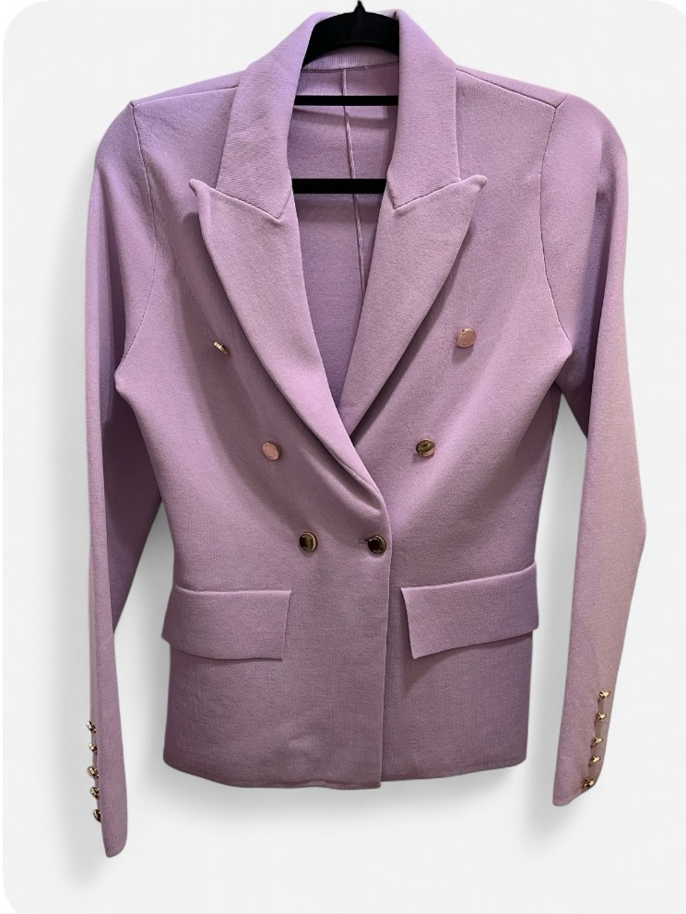 New Aleeza Paris Lavender Sample Blazer – Fits Up to Small - Picture 3 of 6